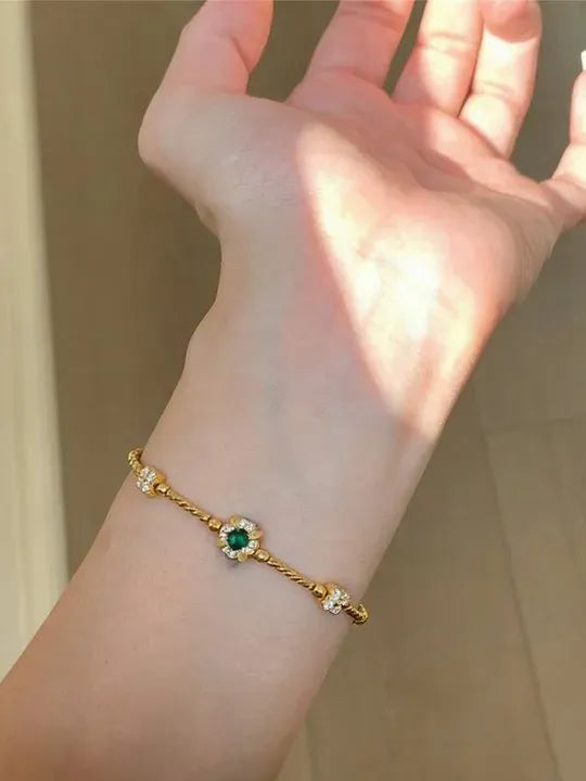 Rhinestone fashion bracelet