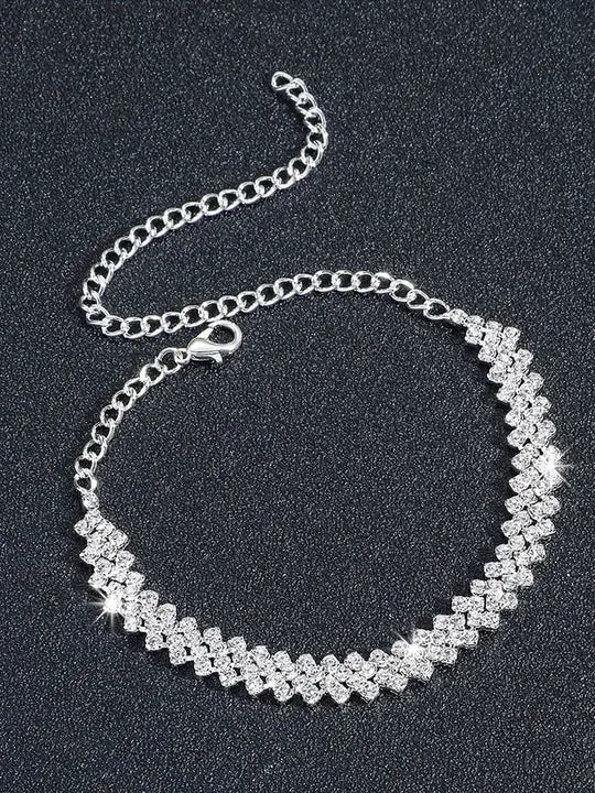 Rhinestone fashion bracelet