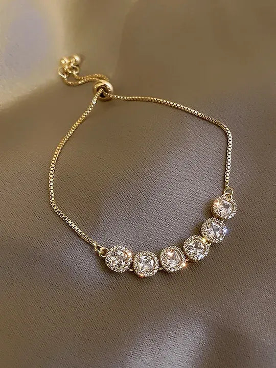 Rhinestone fashion bracelet